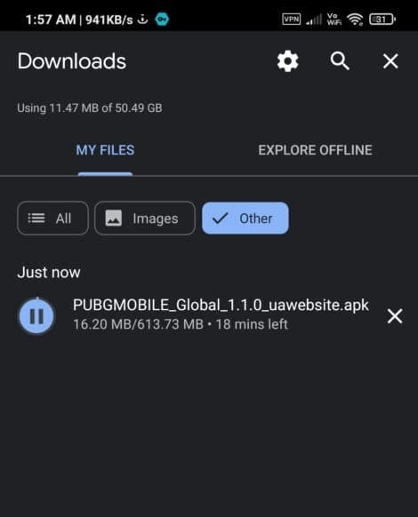 PUBG Mobile APK download