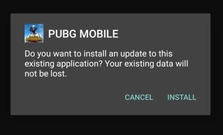 PUBG Mobile Install
