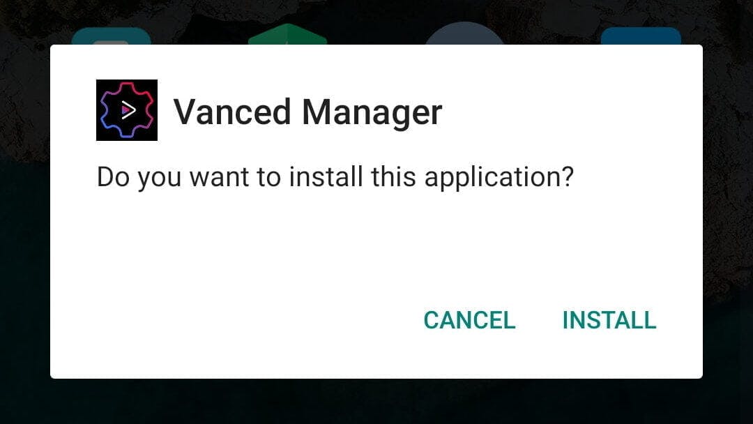 Installing Vanced Manager